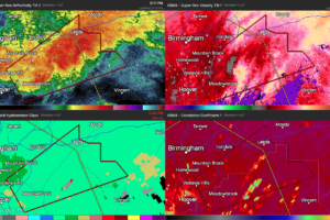 Tornado Potentially On the Ground in Northern Shelby County