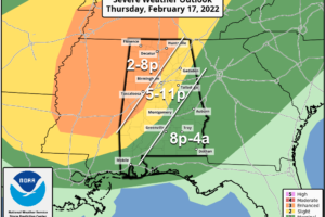 Windy Day Tomorrow; Severe Storms Possible By Mid To Late Afternoon