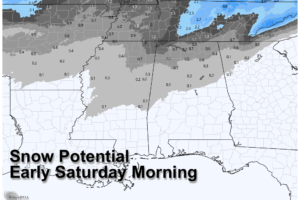 Dry/Warmer Tomorrow; Some Snow Early Saturday