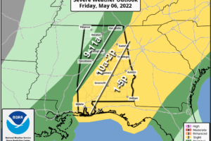 Mostly Dry Today; A Few Strong Storms Tonight/Tomorrow