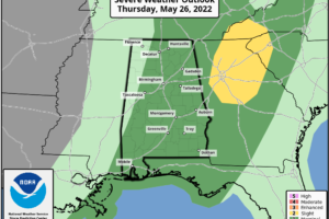 Rain/Storms Again Today; Drier Air Arrives Tonight