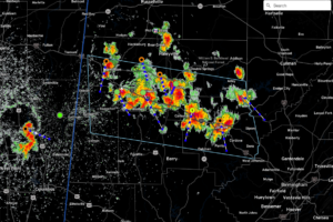 Strong Storms Over West Alabama