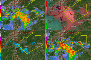 Severe Thunderstorm Warning for Parts of Shelby County…Strong Storms Across Area