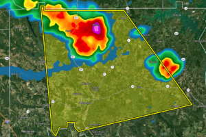 Severe T-Storm Warning — Parts of Elmore Co. Until 7:30 pm