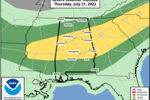 A Few Strong/Severe Storms Possible This Afternoon