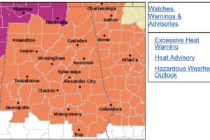 Midday Nowcast: Heat Advisory Continues