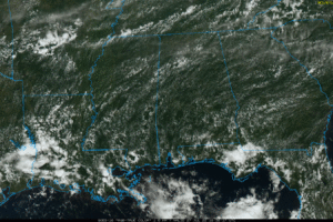 Hot, Humid Summer Afternoon With A Few Showers
