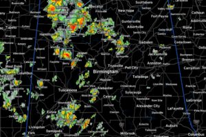 Alabama Radar Check at 1:15 p.m.