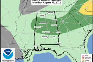 Scattered Strong Storms Through The Evening Hours