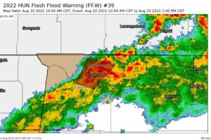 Flash Flood Warning – Parts of Colbert, Lauderdale Co. Until 2 pm