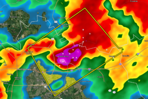 Severe T-Storm Warning — Parts of Elmore, Montgomery Co. Until 8:15 pm