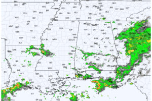 Scattered To Numerous Showers/Storms Again Today