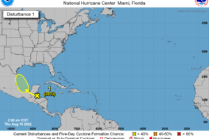 Higher Coverage Of Showers Over South Alabama Today