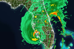 Category 4 Hurricane Ian Makes Landfall Near Cayo Costa, Florida