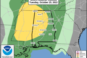 Strong To Severe Storms Possible By Tomorrow Afternoon
