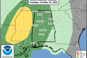 A Very Nice Sunday Afternoon; Strong to Severe Storms Possible on Tuesday