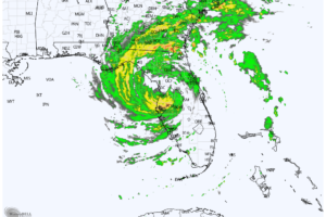 Early Afternoon Update on Tropical Storm Nicole; Rain Getting Closer to Central Alabama