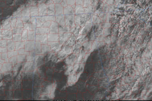 Sunday Morning Update:  Clouds Hang Tough North, A Few Light Showers
