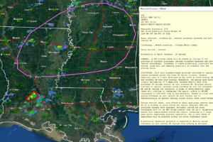 PDS Tornado Watch Expected for Parts of Louisiana, Arkansas, and Mississippi by 1 p.m.