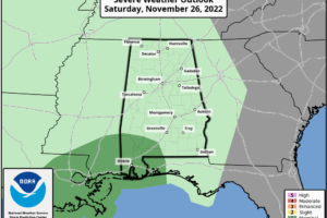 Mild Thanksgiving Day; Rain Tonight/Tomorrow Morning