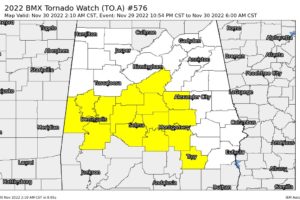 Three More Counties Cancelled From the Tornado Watch