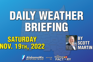 Some Clouds, Some Sun, & Below-Normal Temperatures Through the Weekend