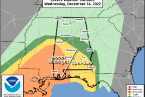 Rain/Storms Tomorrow; Colder Air To Follow