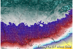 Brutally Cold Air About 36 Hours Away