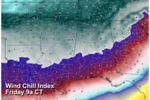 Christmas Cold Wave Update (Sunday Evening)