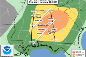 Windy Day Ahead With Strong To Severe Storms Possible