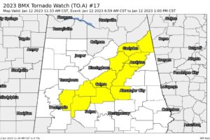 Tornado Watch Update: Several More Counties Removed from 1st Watch Tornado Watch Update: Several More Counties Removed from 1st Watch