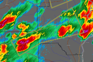 Severe T-Storm Warning for Portions of Bullock, Russell Co. Until 4:45 pm
