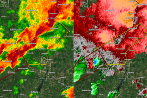 Severe T-Storm Warning for Portions of Russell Co. Until 6:15 pm