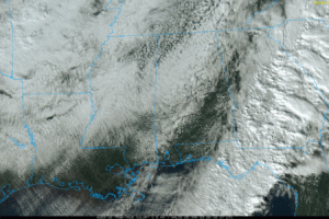 Clouds Linger Tonight; A Few Sprinkles/Flurries