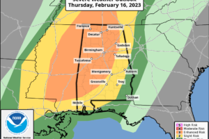 Stormy Through Tonight; Colder, Drier Tomorrow