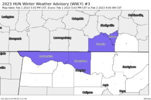 Winter Weather Advisory for Lauderdale & Limestone Co. Until 9 am Thursday