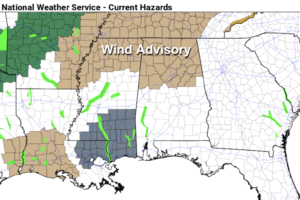 A Few Showers Today; Widespread Rain Late Tonight