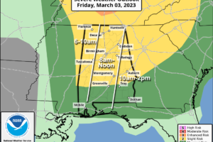 Very Windy Tomorrow; Severe Storms Possible During The Morning Hours