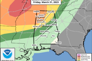 Severe Storms Possible Late Tonight; Mostly Dry Weekend Ahead
