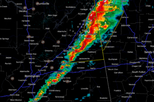 Alabama Update at 115 p.m. Warnings Continue…A Fatality Reported