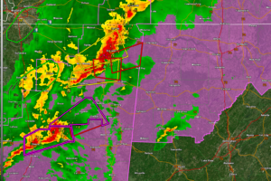 Alabama Update at 10 p.m.:  Storms Getting Close Now
