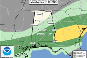 Active Weather Shifts Into South Alabama Later Today Active Weather Shifts Into South Alabama Later Today