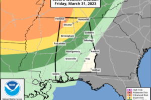 Dry Tomorrow; Storms Arrive Friday Night