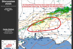 Flood Watch Issued; Plus, A New T-Storm Watch May Be Needed After 12 pm