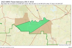 Areal Flood Advisory — Parts of Dallas, Lowndes, Montgomery Co. Until 3:45 am