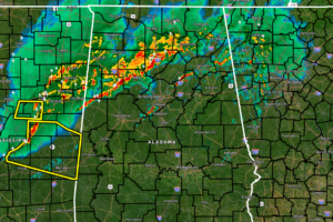 So Far, Storms Are Staying Below Severe Criteria