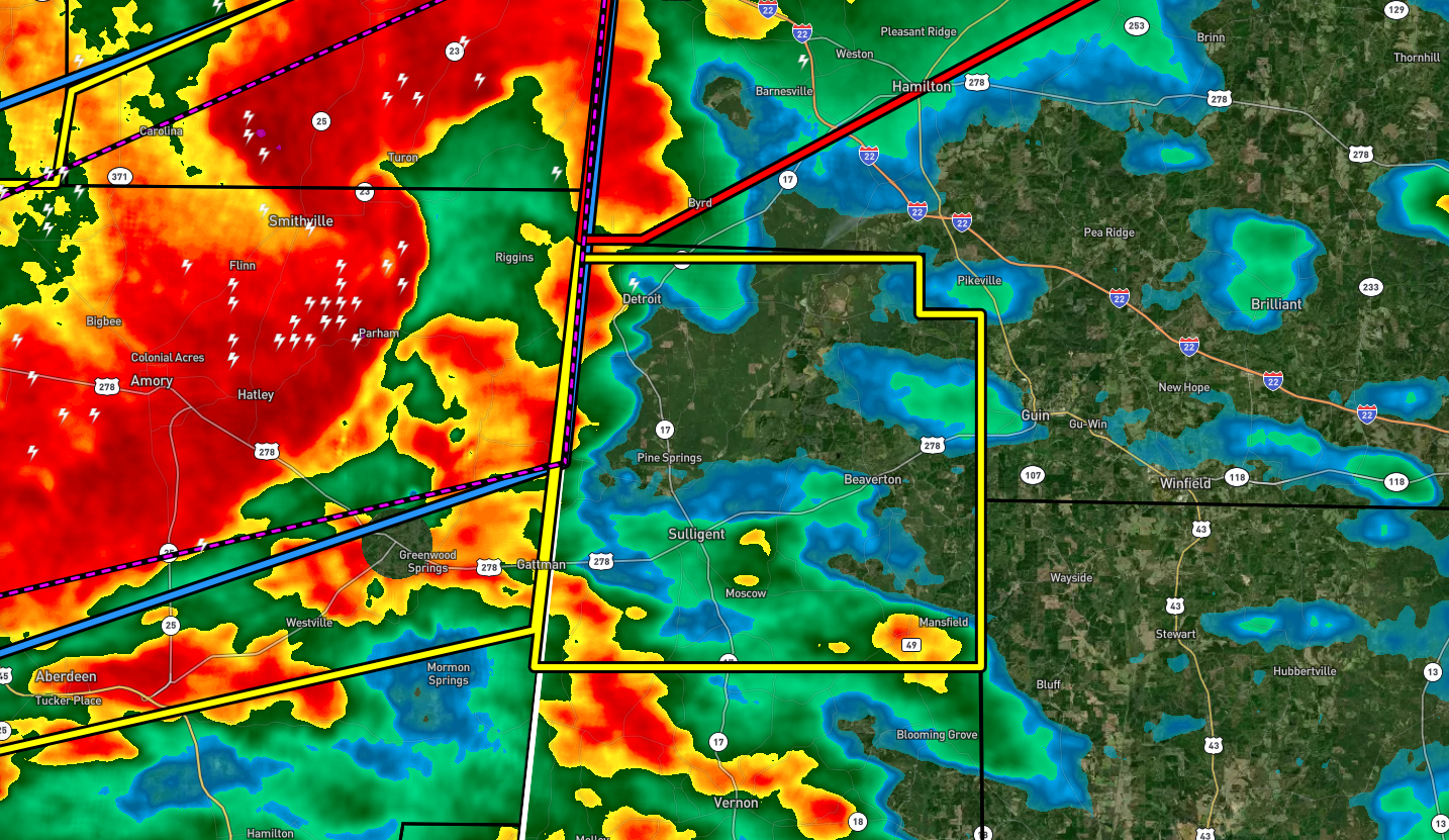 EXPIRED Severe TStorm Warning — Parts of Lamar Co. Until 1145 pm