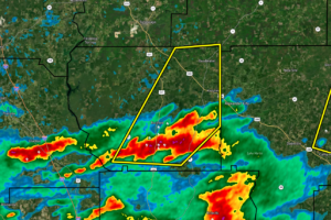 Severe T-Storm Warning — Parts of Coosa Co. Until 8:15 pm