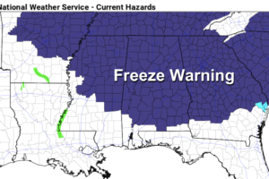 Another Freeze Tonight; Rain Returns Friday