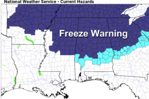 Freeze Potential Ahead Both Tomorrow And Wednesday Morning